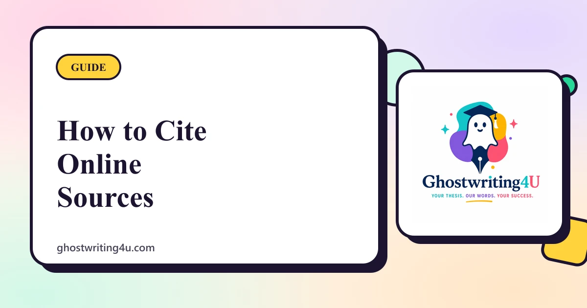 How to Cite Online Sources (Web, Video, AI) in Harvard and APA