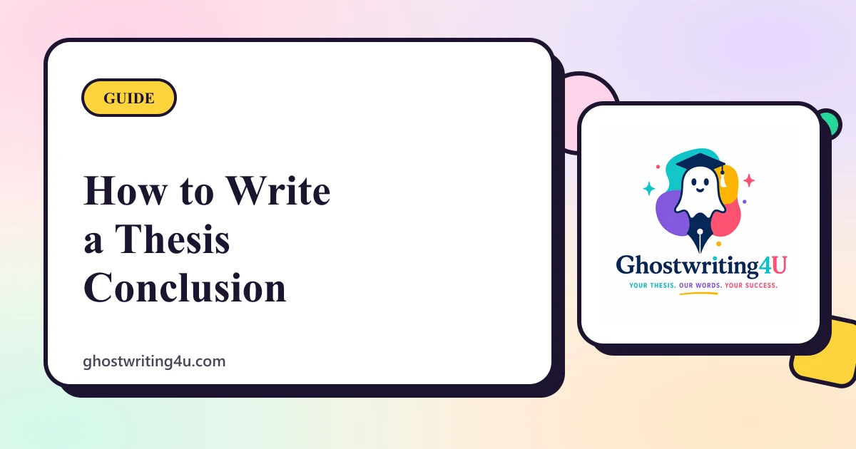 How to Write a Thesis Conclusion: Guide and Examples