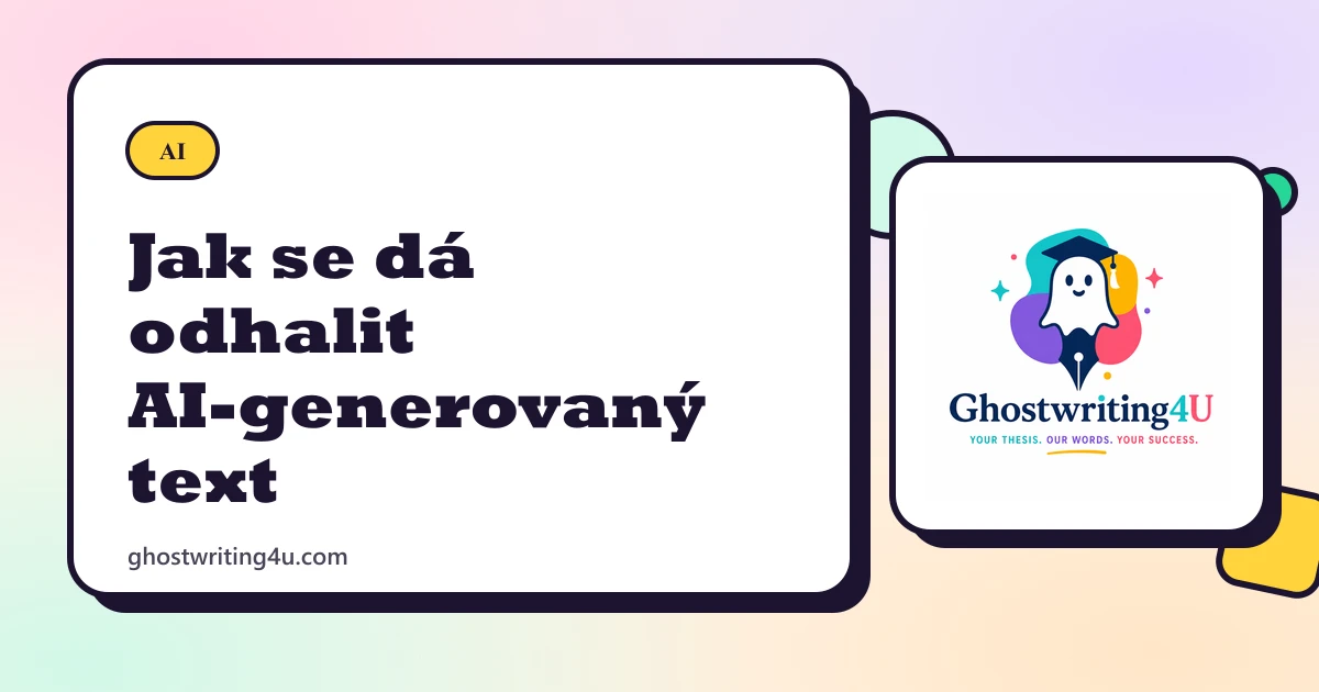 Jak se dá odhalit AI-generovaný text a proč se vyplatí psát vlastními slovy